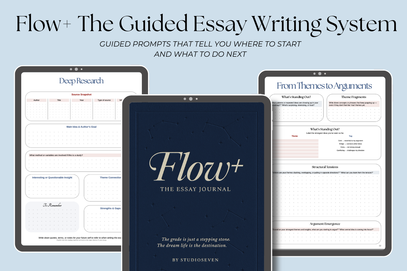Flow+ The Essay Writing System