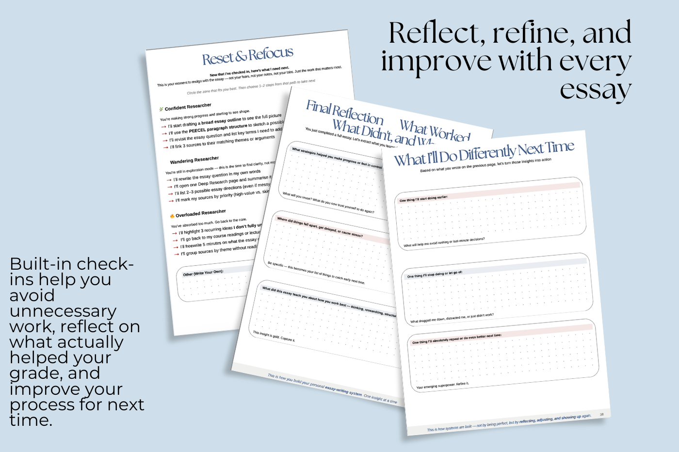 Flow+ The Essay Writing System